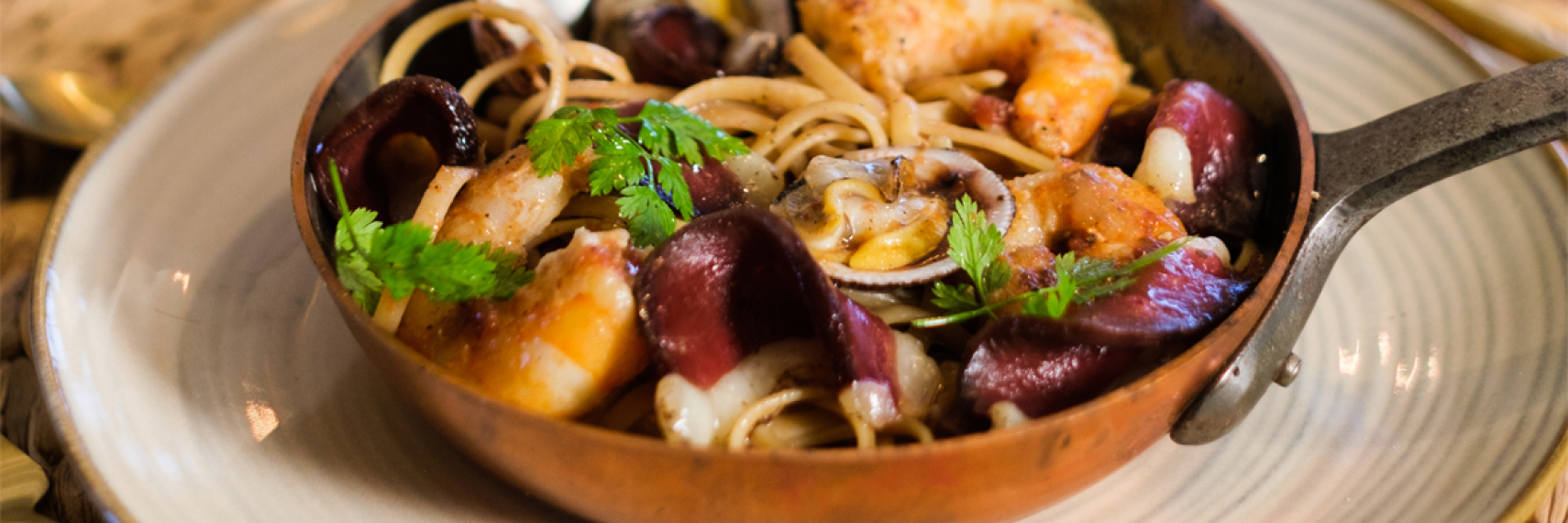 Linguines Crevettes 