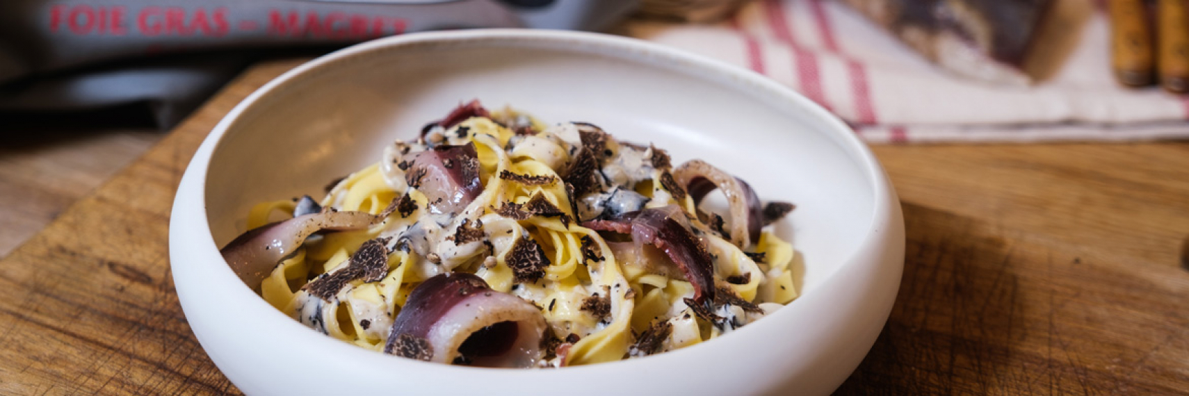 Tagliatelles aux truffe