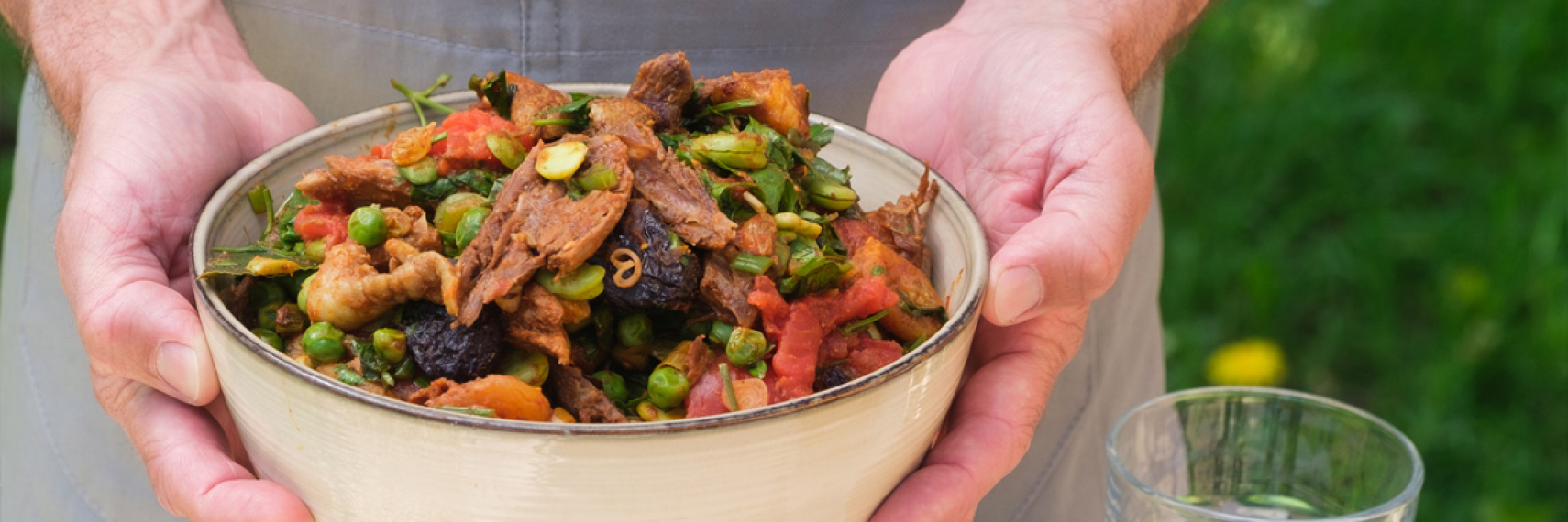Tajine de confit de canard