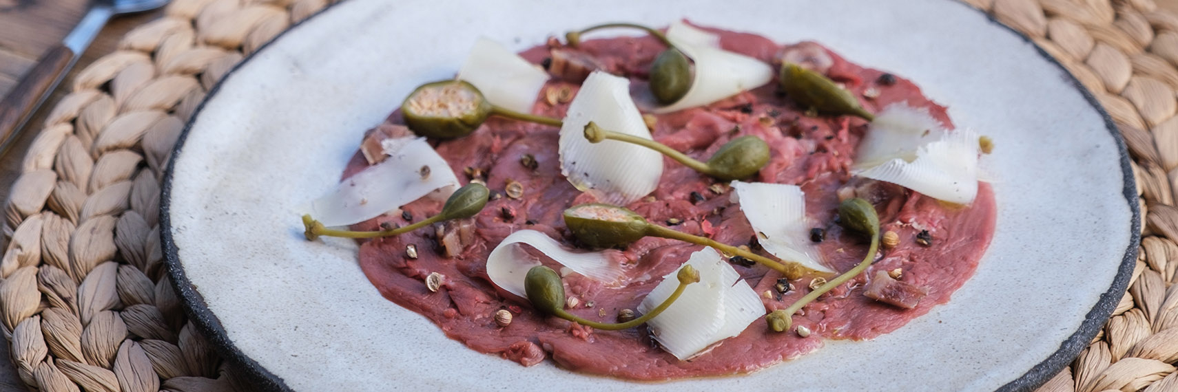 Carpaccio de magret de canard