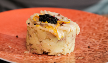 Caviar de Neuvic et huile de noisette