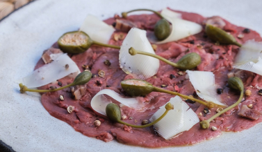 Carpaccio de magret de canard
