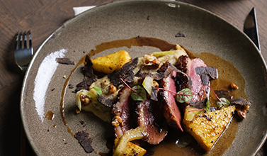 Magret de canard rôti