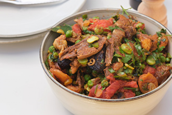 Tajine de confit de canard
