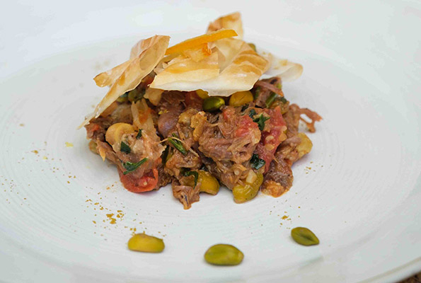 Pastilla de confit de canard